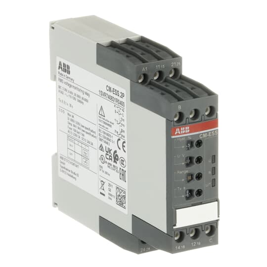 CM-ESS.2P Voltage monitoring relay, 110-130V AC ABB Voltage Monitoring Relays