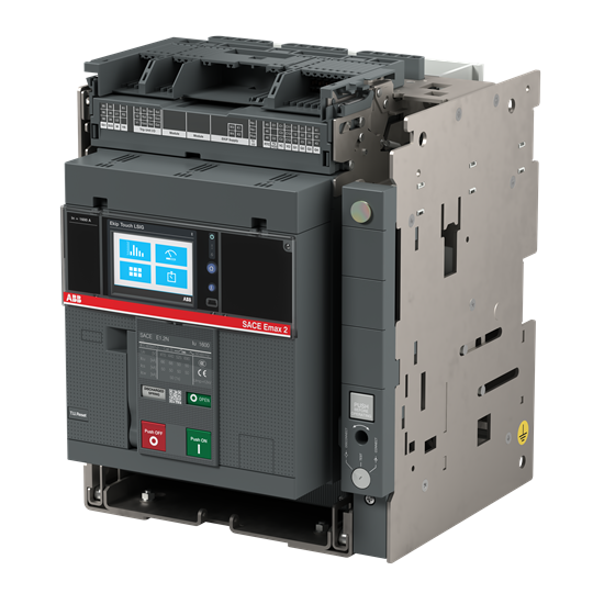 E1.2N 630 Ekip Touch LSI W MP, 3P ABB ACB - Emax 2 Circuit Breaker- Withdrawable