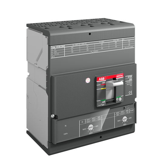 XT4S 160 TMA 50-500 4p F F ABB MCCB - Tmax XT
