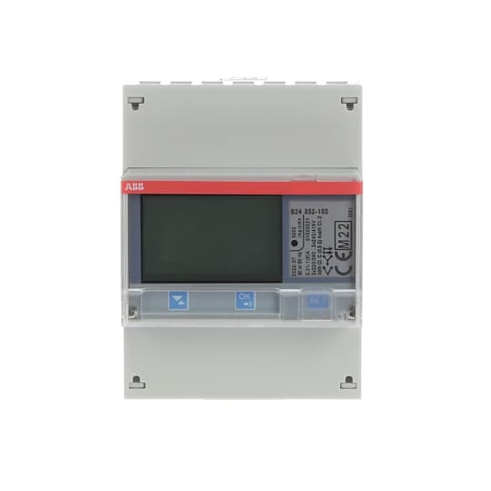 B24 352-100 ABB Din Mount - Electricity Energy Meter