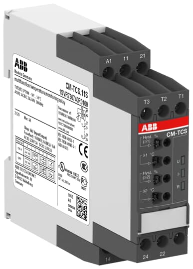 CM-TCS.11S Temperature monitoring relay ABB Temperature Monitoring Relays