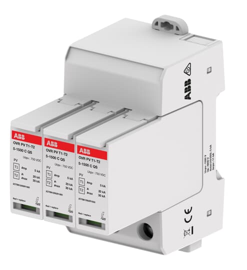 OVR PV T1-T2 5-1500 P QS ABB SPD - Class 1/2