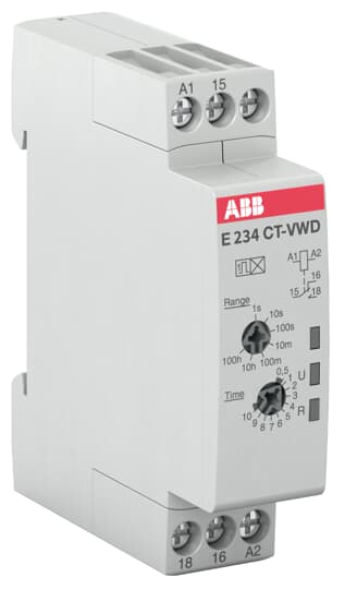 CT-VWD.12 Time relay, impulse-ON ABB Building Application Timers - CT-D