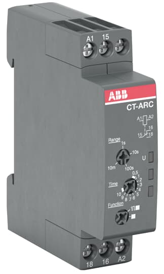 CT-ARC.12, Time relay, Dual ABB Economy Timers - CT-C