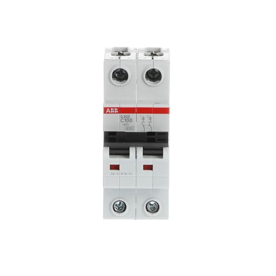 S202-C100 ABB MCB - S200 6kA