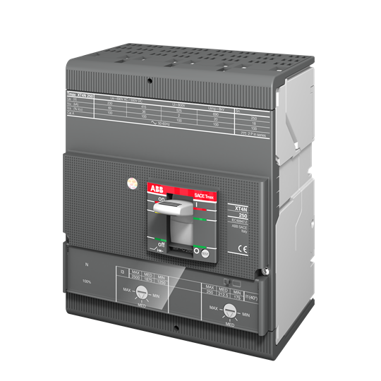 XT4S 160 TMA 100-1000 4p F F ABB MCCB - Tmax XT