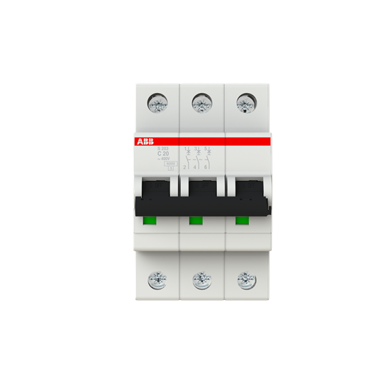 S203-C20 ABB MCB - S200 10kA