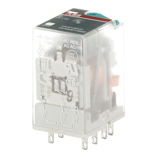 CR-M125DC2 Pluggable interface relay ABB Pluggable Interface Relays