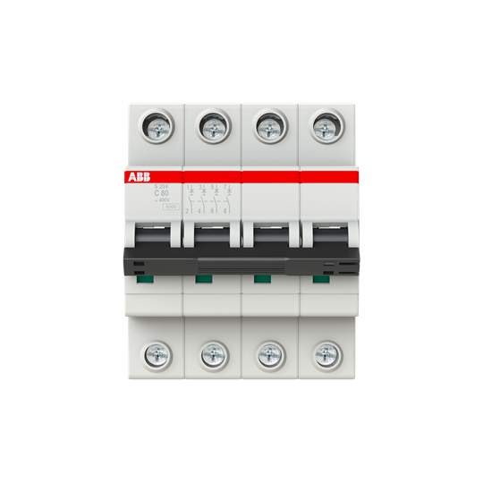 S204-C80 ABB MCB - S200 6kA