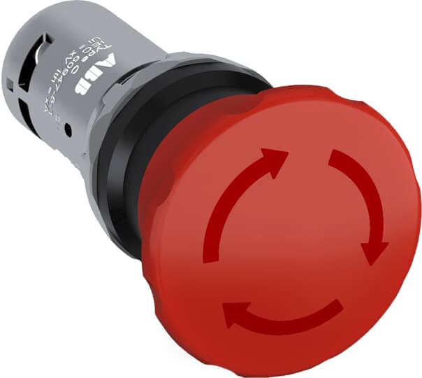 CE4T-10R-01 ABB Emergency Stop Pushbuttons