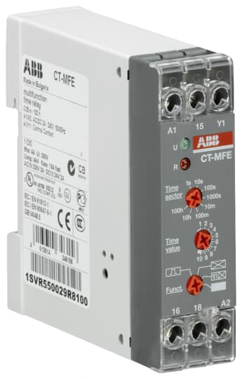 CT-MFE Time relay, multifunction ABB Economy Timers - CT-E