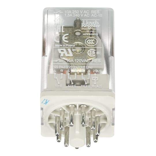 CR-U120AC3 Pluggable interface relay ABB Pluggable Interface Relays