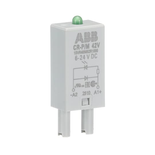 CR-P/M 42V Pluggable module ABB Pluggable Interface Relays Accessories