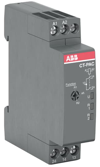 CT-PAC.22, Time relay, Alternating without delay ABB Economy Timers - CT-C