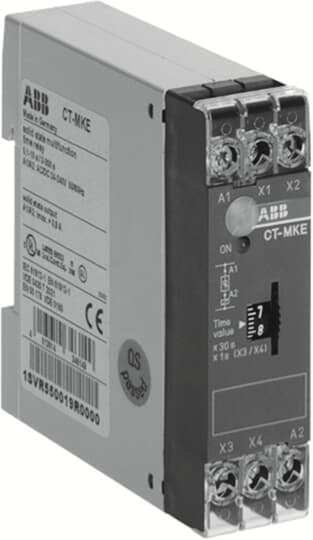 CT-MKE Time relay, solid-state, multif. ABB Economy Timers - CT-E