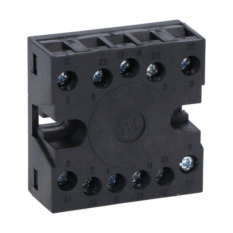 11-pin loose socket. Screw terminals