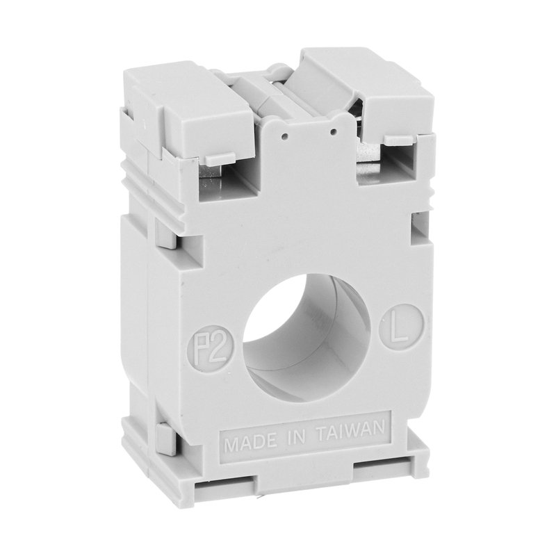 Current transformer, solid-core, for Ø22mm cable, 50A