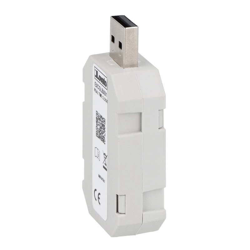 USB module with RTC and backup battery for EXCGLB series gateway data loggers
