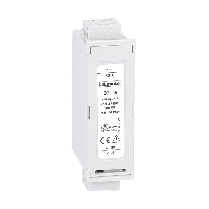 Expansion module EXP series for flush-mount products, 2 relay outputs to increase number of steps