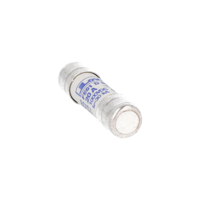 Fuse for photovoltaic applications, for 10X38mm fuses. 30kA breaking capacity at 1000VDC, 20A