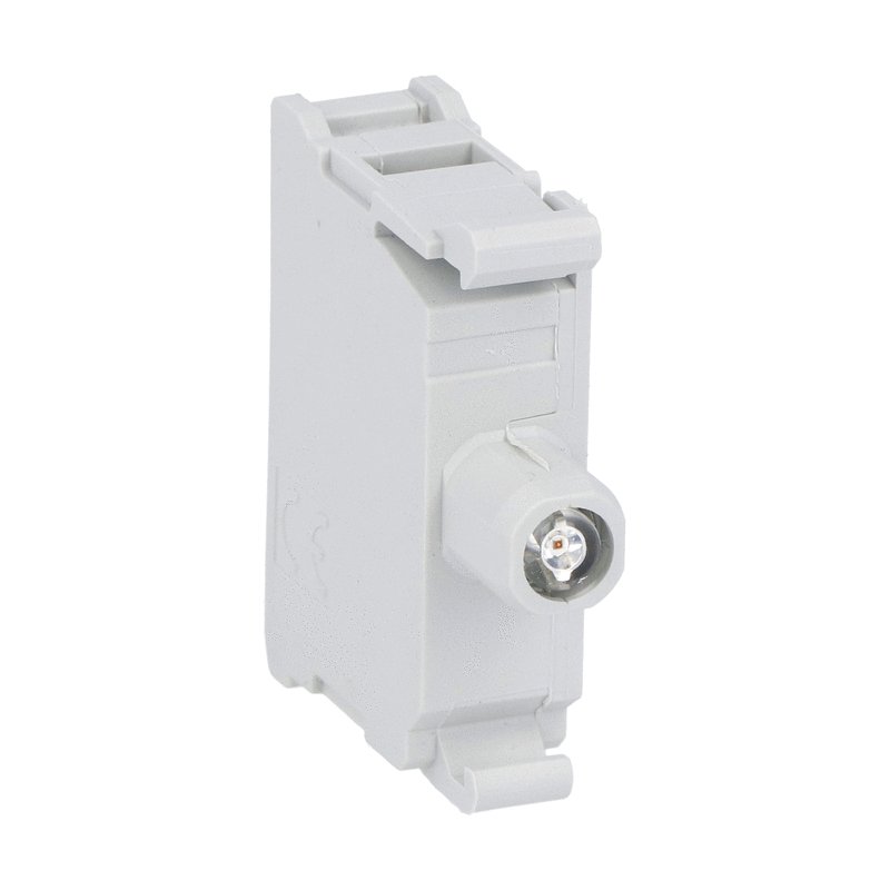 LED integrated lamp-holder, steady light Ø22mm Platinum series, screw termination, 12...30VAC/DC. Green