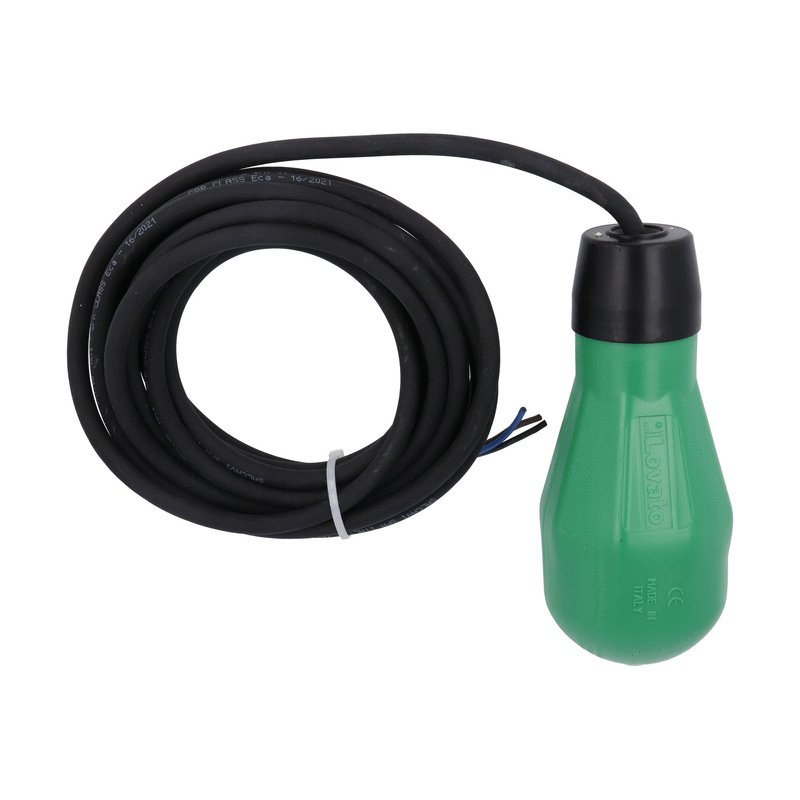 Float switch for dirty water, Neoprene cable, 10mt long