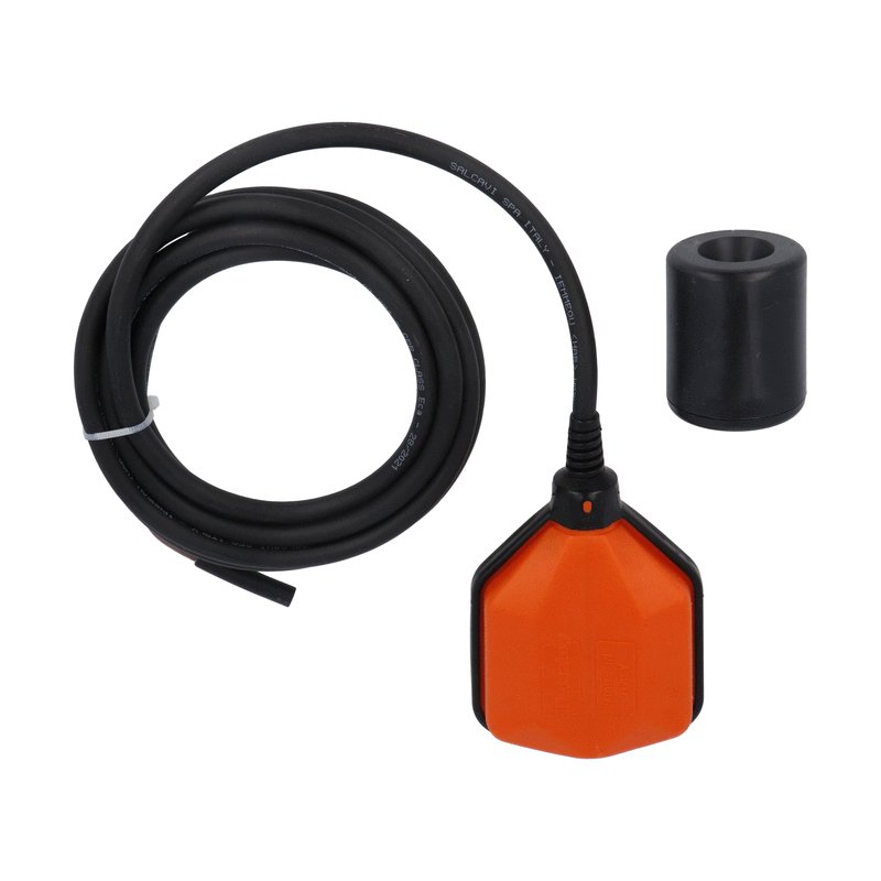 Float switch for grey water, Neoprene cable, 10mt long