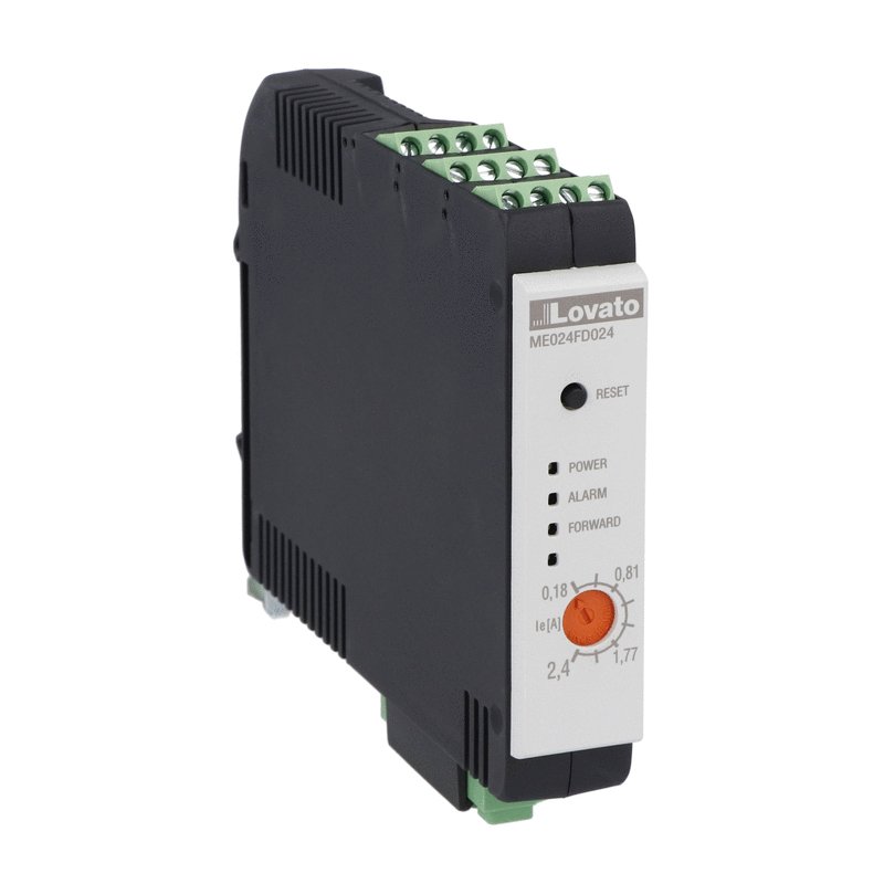 Electronic direct-on-line starter, 2.4A, integrated motor thermal protection, operational voltage Ue ≤500VAC, auxiliary and control supply voltage 24VDC