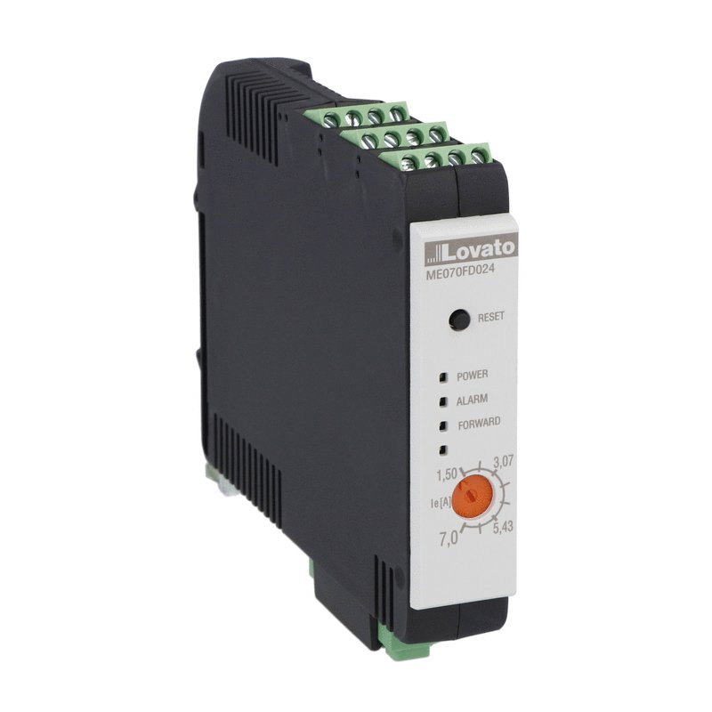 Electronic direct-on-line starter, 7A, integrated motor thermal protection, operational voltage Ue ≤500VAC, auxiliary and control supply voltage 24VDC