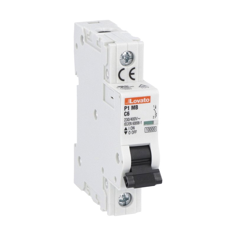 Miniature circuit breaker, 1P - 10kA. 1 module, characteristic C, 16A
