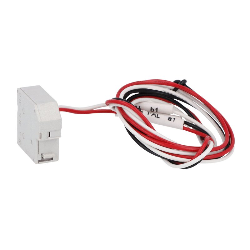 Add-on auxiliary contacts tripping indication for overload, short circuit, and releases.