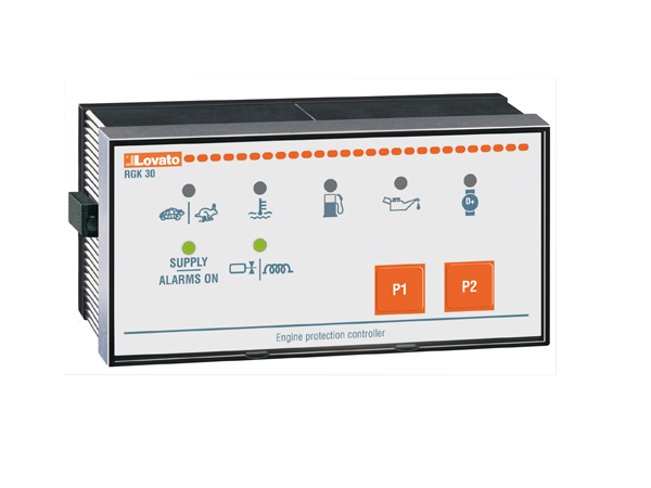 Engine protection controller, 12/24VDC for external start-stop key switch