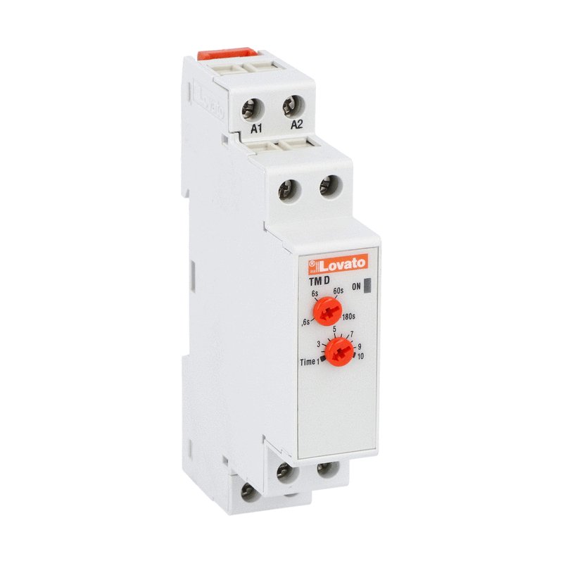 Off delay time relay, multiscale, multivoltage, modular version, 24...240VAC/DC