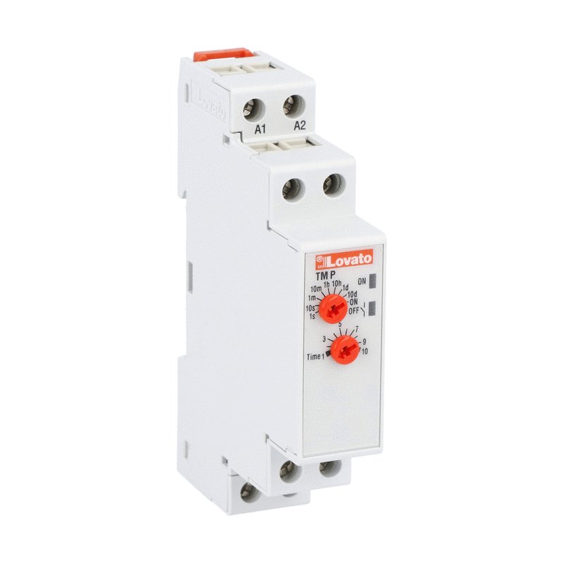 On delay time relay, multiscale, multivoltage, modular version, 24...48VDC, 24...240VAC