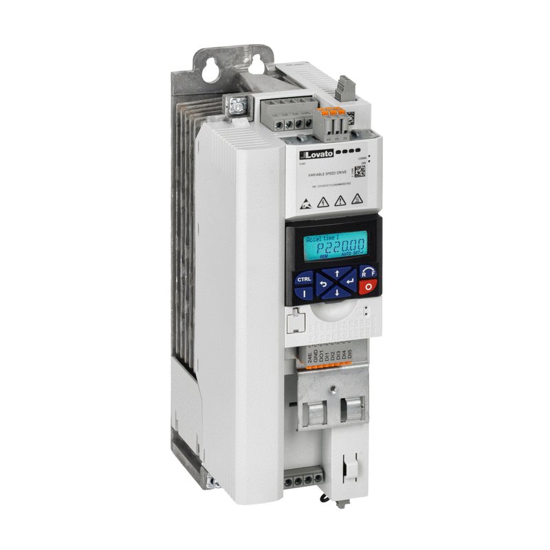 Variable speed drive, VLB3... type, three-phase supply 400-480VAC 50/60Hz. EMC suppressor built-in, Cat. C2, 5.5kW