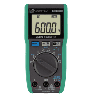 Kyoritsu Digital Multimeter 600V TRUE RMS - 1021R