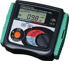 Kyoritsu 3005A 250V-1000V AC Digital Insulation Tester - Precise Testing with Advanced Features
