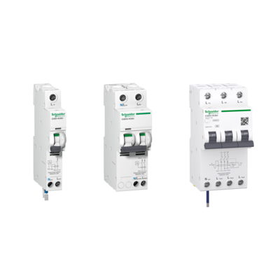 Schneider ACTI 9 6A 1P+N 30mA RCBO with Over Current Protection (A9D11806)