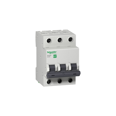 Schneider 20A 3-Pole MCB - 6kA C-Curve, Easy9 Series (EZ9F56320)