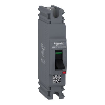 60A 1 Pole MCCB 18KA EasyPact (EZC100N1060) Schneider