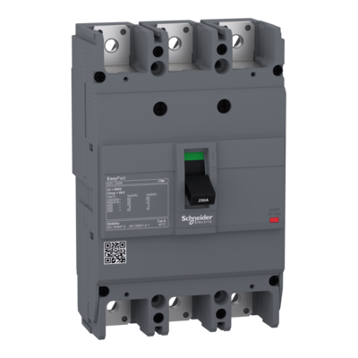 Schneider 125A 3-Pole MCCB 18kA Easy (EZC250N3125)