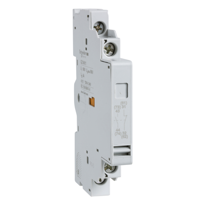 Auxiliary Contact Block Left Side Mounting Easy TeSys (GZ1AN20) Schneider
