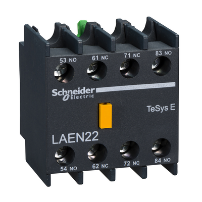 LAEN22 Auxiliary Contact Block 2NO+2NC EASY Schneider