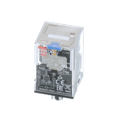 8PIN PLUG-IN RELAY 12VAC MKS2PAC12 WITHOUT OMRON