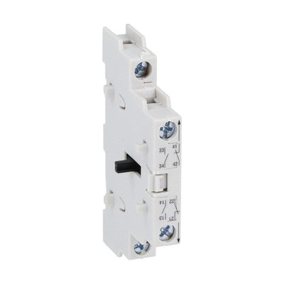 Auxiliary contact, simultaneous operation as switch poles, 2NO for GA...A, GA063SA and GA...D