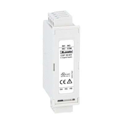 Expansion module EXP series for flush-mount products, 6 digital inputs, tropicalized