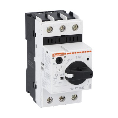 Motor protection circuit breaker, transformer protection, IEC breaking capacity Icu 100kA at 400V, 1...1.6A