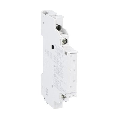 Add-on auxiliary contact. Side mount 1NO+1NC. For SM1…
