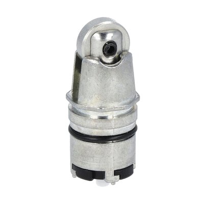 Operating heads, metal top roller push plunger