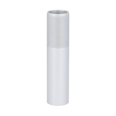 Extension tube for Ø70mm signal tower, metal 100mm with threaded end